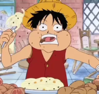 Sticker from One piece