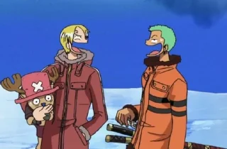 Sticker from one piece by switter