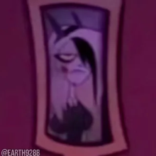 🥵 emoji @EARTH928B ⌥ HAZBIN HOTEL ОТЕЛЬ ХАЗБИН СТИКЕРЫ ТГ Telegram sticker 21 of 50