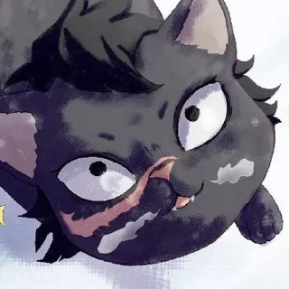 ⭐️ emoji Генья😼 (@knystikerkrd) @pinterest_to_stickerbot Telegram sticker 16 of 120