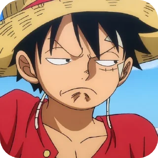 Sticker from Monkey D. Luffy ➩ @Earth928B