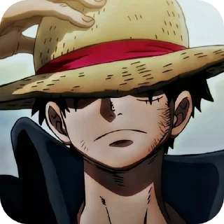 Sticker from Monkey D. Luffy ➩ @Earth928B