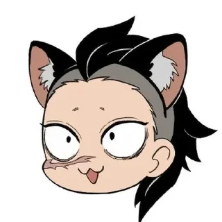 ⭐️ emoji Генья😼 (@knystikerkrd) @pinterest_to_stickerbot Telegram sticker 22 of 120