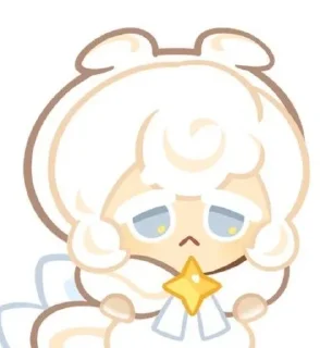 Sticker from Cream Ferret Cookie🤍☁️