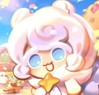 Sticker from Cream Ferret Cookie🤍☁️