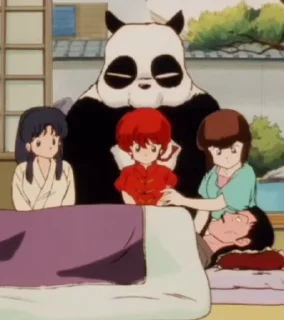 Sticker from Ranma 1/2 (1989)