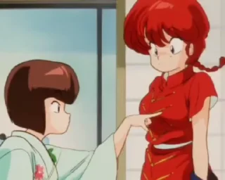 Sticker from Ranma 1/2 (1989)