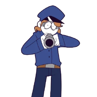 🔫 emoji Shotgun Man | Tender Lovin' Cannibal Telegram sticker 7 of 27