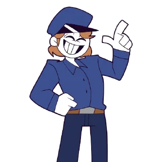 ☝ emoji Shotgun Man | Tender Lovin' Cannibal Telegram sticker 13 of 27