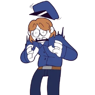 😖 emoji Shotgun Man | Tender Lovin' Cannibal Telegram sticker 22 of 27