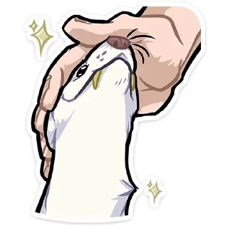 ☺️ emoji @stickersvvk Горностай Гера Telegram sticker 7 of 49