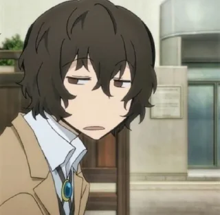 Sticker from Dazai Osamu