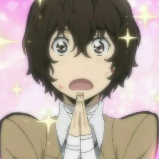 Sticker from Dazai Osamu