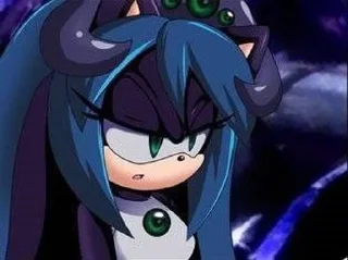 Sticker from mana the hedgehog ::