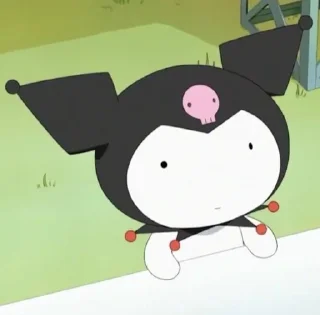 😳 emoji kuromi by plutalune Telegram sticker 10 of 31