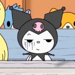 🤤 emoji kuromi by plutalune Telegram sticker 11 of 31