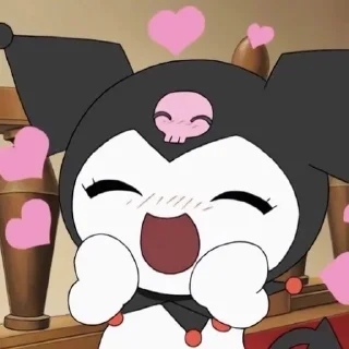 kuromi by plutalune sticker 3