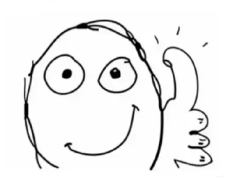 👍 emoji piece of bullshit Telegram sticker 2 of 32