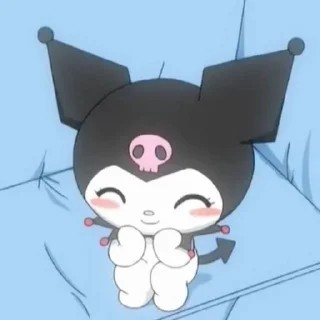 ☺️ emoji kuromi by plutalune Telegram sticker 7 of 31