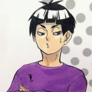 Goshiki – @haikyuuemoji sticker 1