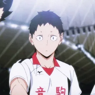 Fukunaga. – @haikyuuemoji sticker 4