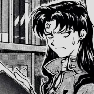 🌟 emoji Misato Katsuragi Telegram sticker 15 of 25