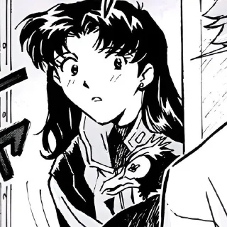 🌟 emoji Misato Katsuragi Telegram sticker 5 of 25