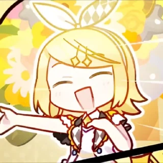 Sticker from rin 2 | @sekaikartriril