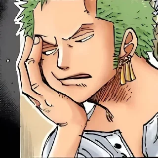 🌱 emoji Roronoa Zoro Telegram sticker 23 of 81