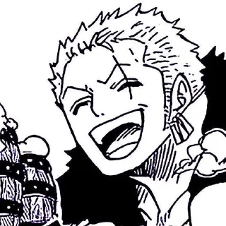 🌱 emoji Roronoa Zoro Telegram sticker 19 of 81