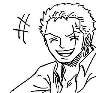 🌱 emoji Roronoa Zoro Telegram sticker 7 of 81