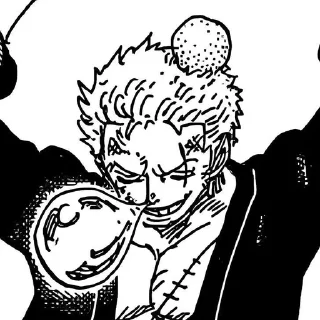 🌱 emoji Roronoa Zoro Telegram sticker 15 of 81