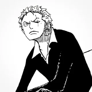 🌱 emoji Roronoa Zoro Telegram sticker 8 of 81
