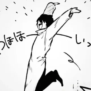 Sticker from Dazai Osamu