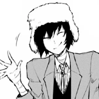 Sticker from Dazai Osamu