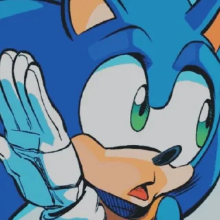 😄 emoji Соник топ, у меня всё. Telegram sticker 10 of 53