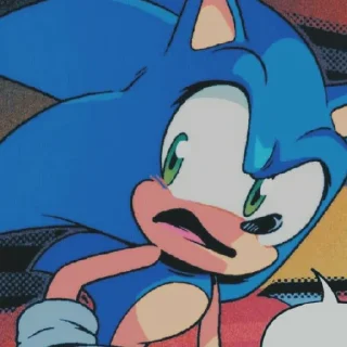 😄 emoji Соник топ, у меня всё. Telegram sticker 18 of 53