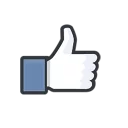 Sticker from Facebook Likes