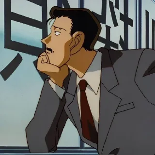 🌟 emoji Love Kogoro! @edwa128 Telegram sticker 9 of 117