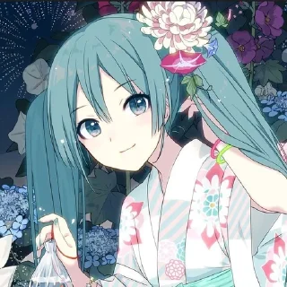 🌟 emoji Miku - @say0rxx1847 Telegram sticker 11 of 91