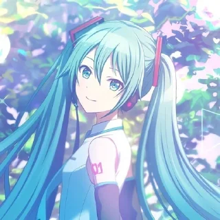 🌟 emoji Miku - @say0rxx1847 Telegram sticker 6 of 91