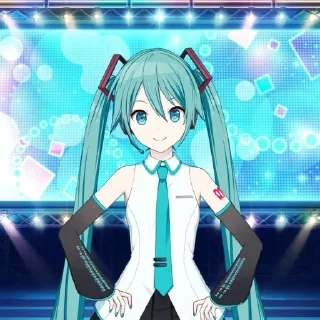 🌟 emoji Miku - @say0rxx1847 Telegram sticker 13 of 91