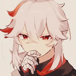 🍁 emoji кадзуха. | @l1Sstik Telegram sticker 6 of 51