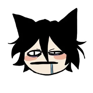 🥴 emoji Ebgy catboy @anime4_arts Telegram sticker 7 of 70