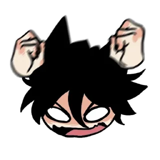 😡 emoji Ebgy catboy @anime4_arts Telegram sticker 6 of 70
