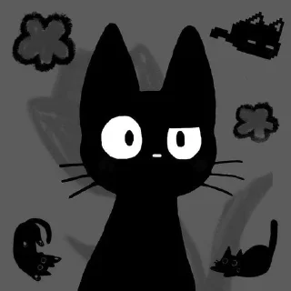 🌟 emoji cats_stars⭐ Telegram sticker 8 of 55