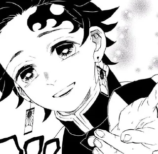 Sticker from tanjiro :3