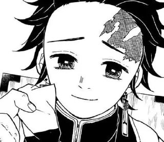 Sticker from tanjiro :3