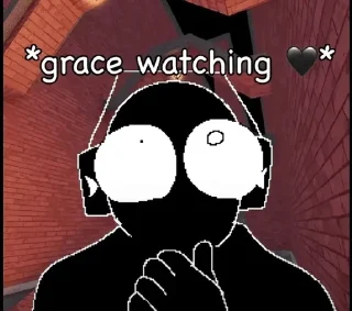 Sticker from grace tiktok memes sprit