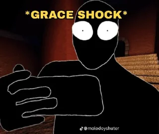Sticker from grace tiktok memes sprit